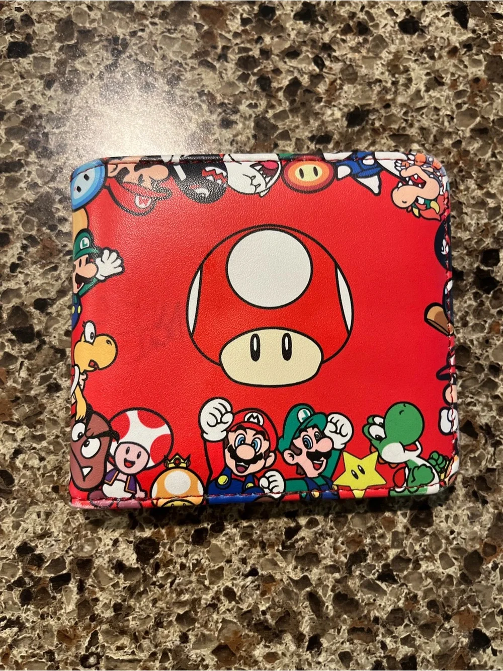 Nintendo Super Mario Red Mushroom Wallet